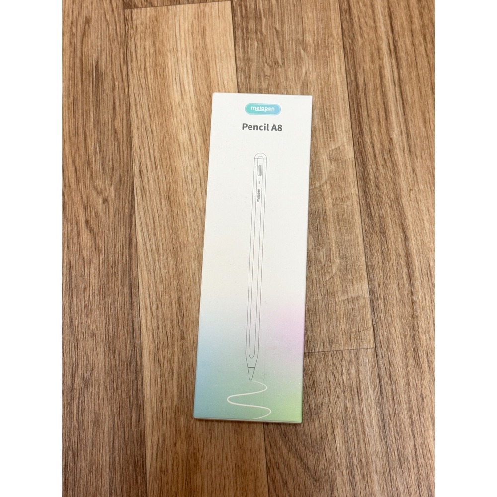 Metapen Pencil A8 Stylus for iPad Tilt Sensitivity Palm Rejection Blue ME-APP152